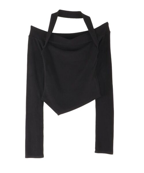 EATME（イートミー） tシャツ ホルターネックオフショルTOP レディース 