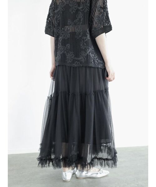 FIKA.（フィーカ） スカート Tiered tulle skirt : ZOZOTOWN Yahoo!店