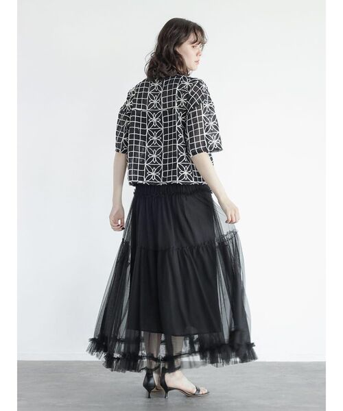 FIKA.（フィーカ） スカート Tiered tulle skirt : ZOZOTOWN Yahoo!店