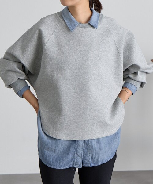 BEARDSLEY tシャツ ダンボールサークルプルオーバー レディース