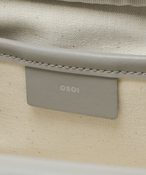 ショルダーバッグ バッグ 「OSOI」PECAN BROT GRAY レディース