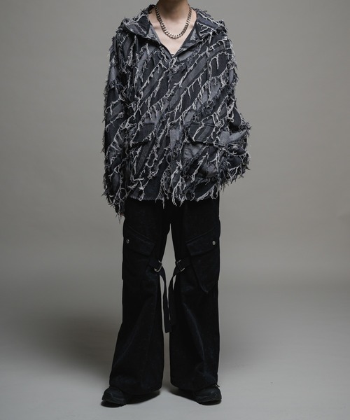 Casper John 「Casper John」 ジャケット MEDIUM グレー メンズ