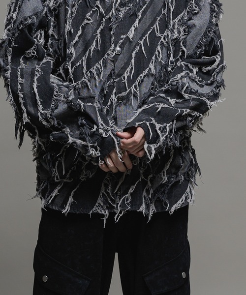 ジャケット・アウター Casper John Casper John デニムジャケット gジャン 13.5oz Huge denim