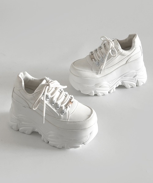 厚底スニーカー未使用 Shoes in Closet（シュークロ） スニーカー 「再入荷」+10.5cm 厚底
