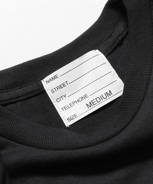 「THRIFTY LOOK」 長袖Tシャツ L ブラック メンズ