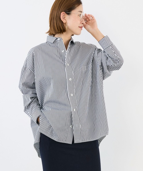 TICCA ブラウス シャツ 「TICCA」スクエアビッグシャツ