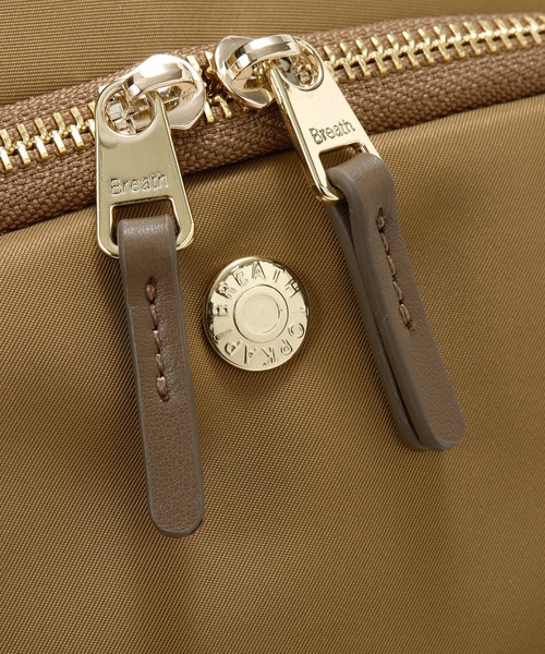 【美品　Breath TOPKAPI】ブレス　トプカピ　ナイロン 多機能リュック セール】 【Breath TOPKAPI】防水ナイロン レザーコンビ PC対応