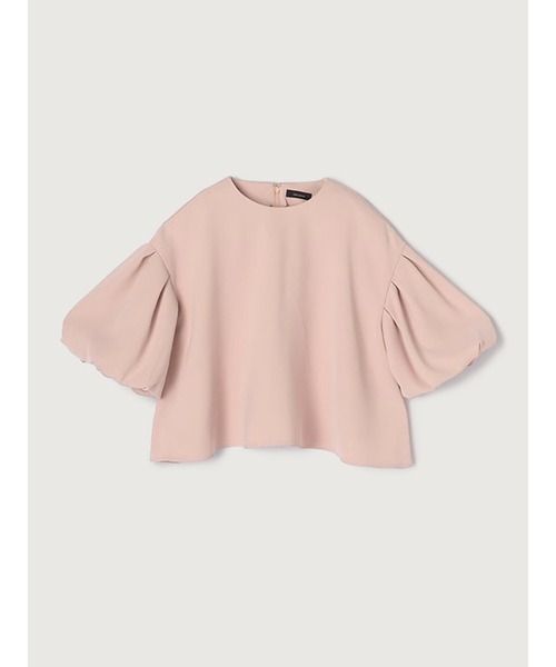 「anuans」 半袖ブラウス FREE ベージュ レディース_画像2