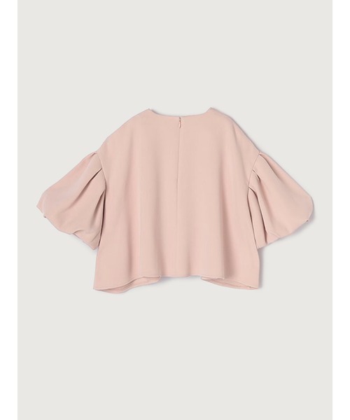 「anuans」 半袖ブラウス FREE ベージュ レディース_画像3