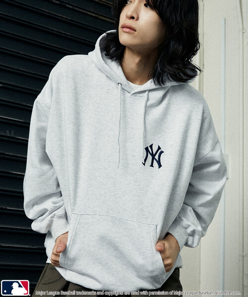 MLB パーカー 裏起毛 MLB/メジャーリーグベースボール 別注 SWEAT