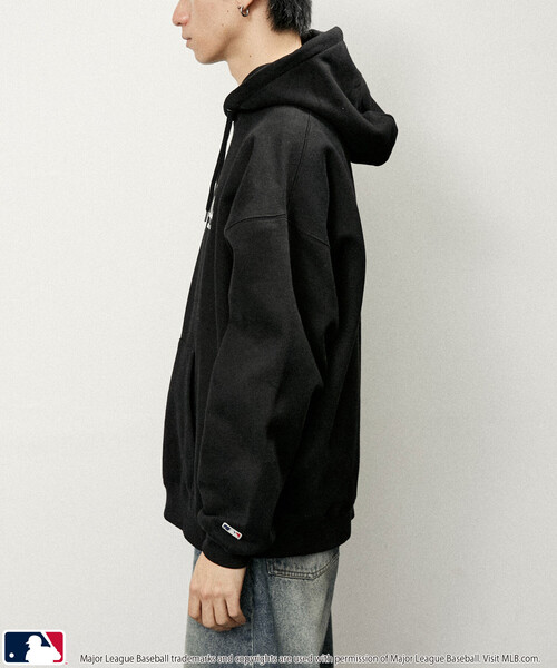 MLB パーカー MLB/メジャーリーグベースボール 別注 SWEAT CIRCLE LOGO