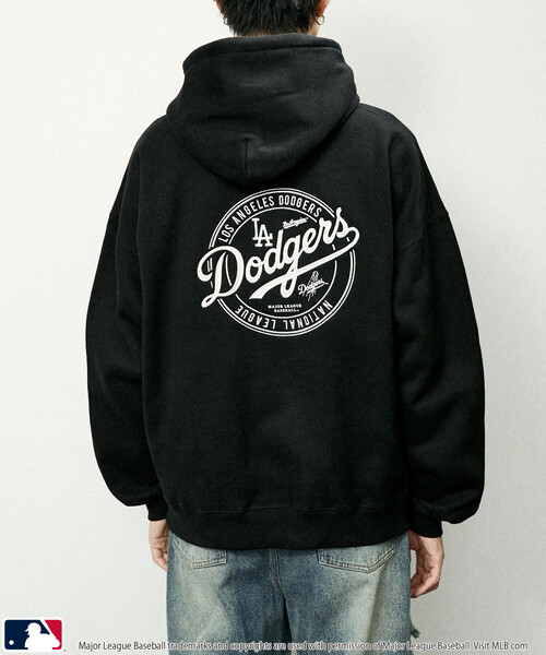 MLB パーカー MLB/メジャーリーグベースボール 別注 SWEAT CIRCLE LOGO