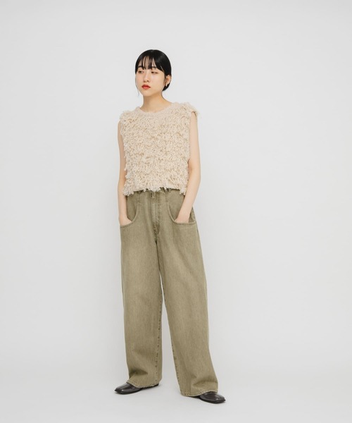 [KBF] Denim брюки 36 non woshu женский 
