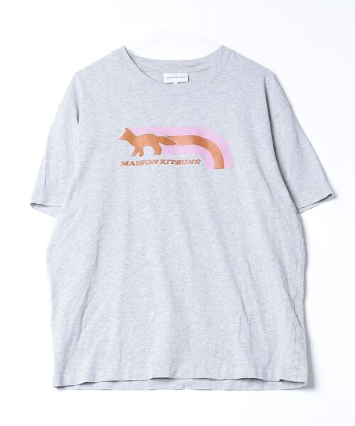 MAISON KITSUNE（メゾン キツネ） 半袖Tシャツ M ライトグレー 