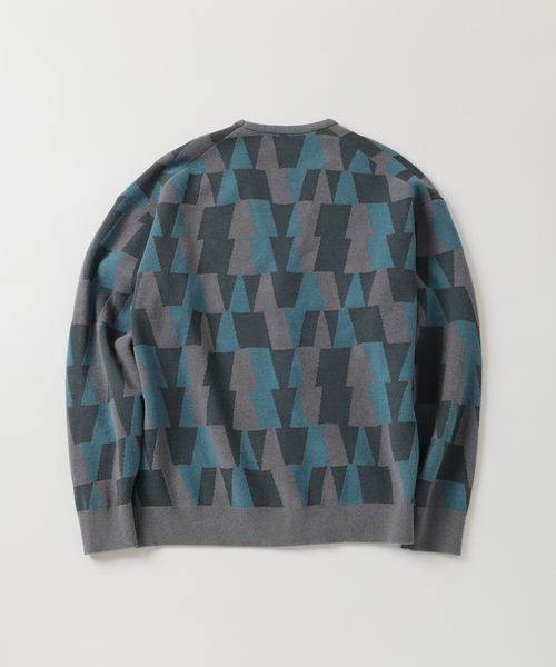 EDIFICE（エディフィス） カーディガン ジャガード シェニール ヤーン