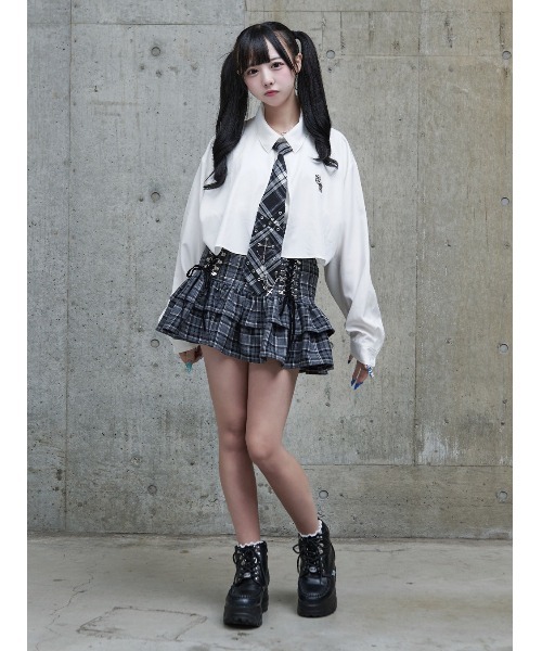 THE Tokyo Juliet Black 34スカート she tokyo Juliet Black フレア スカート リボン 2way - メルカリ