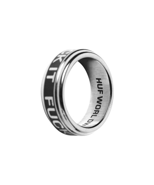 HUF（ハフ） 指輪 リング MONO RING メンズ レディース : ZOZOTOWN