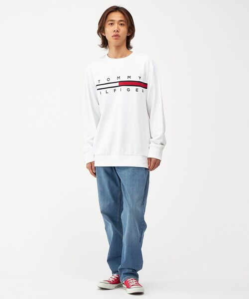 値下げ中！トミーヒルフィガー トレーナー スウェット TOMMY HILFIGER（トミー・ヒルフィガー） トレーナー メンズ 大きい