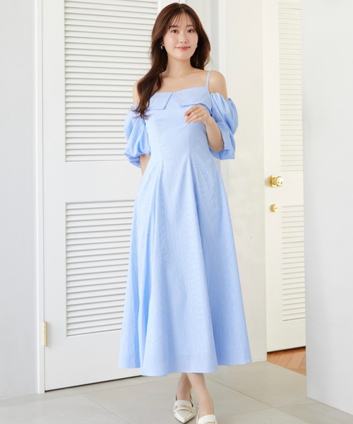 Her lip to 半袖ワンピース S スカイブルー レディース : ZOZOTOWN