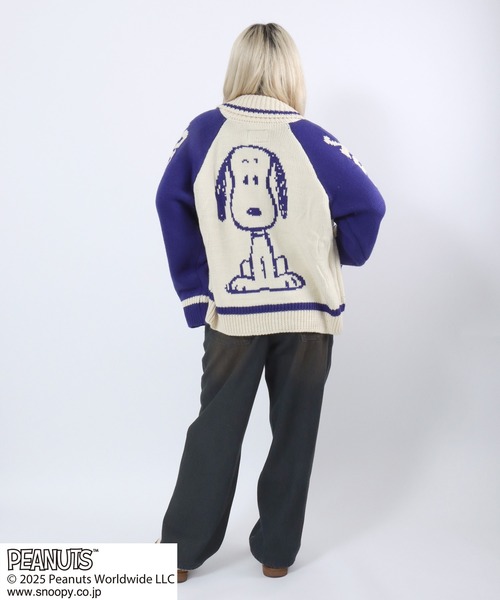PEANUTS カーディガン PEANUTS SNOOPY（ピーナッツ スヌーピー