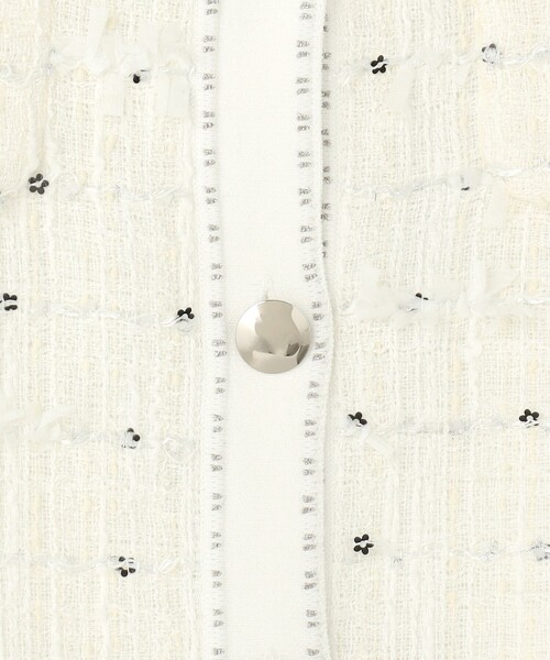 TOCCA（トッカ） ジャケット ノーカラージャケット FLOWER HIDE AND