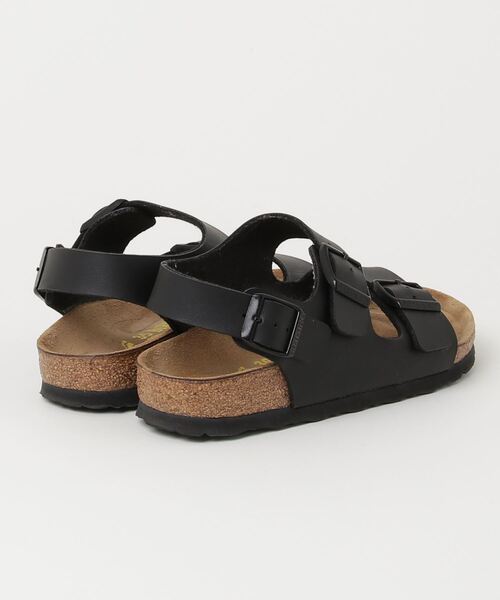 「BIRKENSTOCK」 フラットサンダル 22.5cm ブラック レディース_画像2