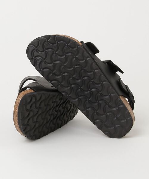 「BIRKENSTOCK」 フラットサンダル 22.5cm ブラック レディース_画像3