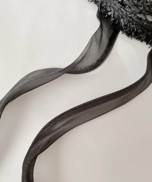 「ORIENT MILLINERY」 ストローハット FREE ナチュラル レディースの画像