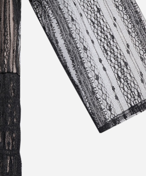 「DRESS PLUS」 半袖ワンピース M ピンク レディース_画像6