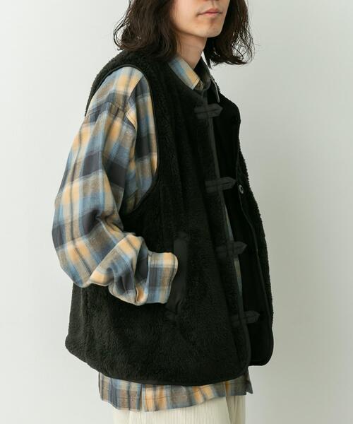 ブラック アーミーツイル ベスト ARMY TWILL（アーミーツイル） Pe Weather Reversible Vest BLACK