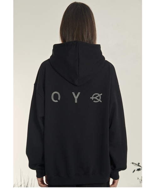 「OY」 プルオーバーパーカー L ブラック メンズ_画像5