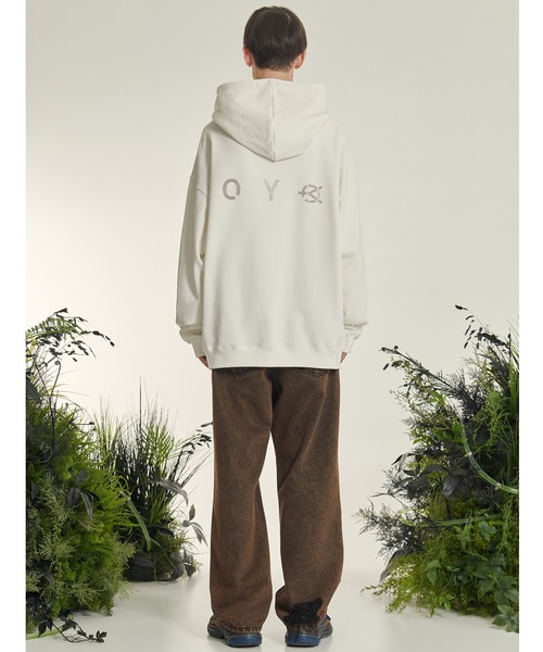 「OY」 プルオーバーパーカー L ブラック メンズ_画像8