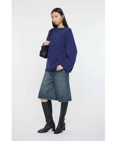 MOUSSY（マウジー） ニット セーター BRUSHED OVERSIZED セーター