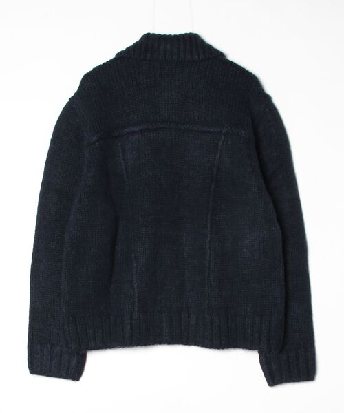 コート ジャケット Knit Jean Jacket/0252 メンズ レディースの画像