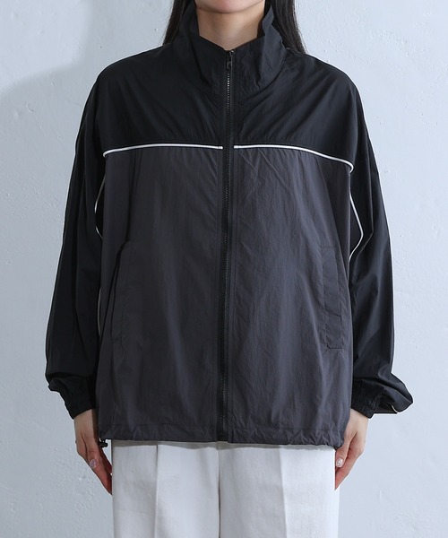 「COLONY 2139」 ナイロンブルゾン FREE パープル レディース_画像2