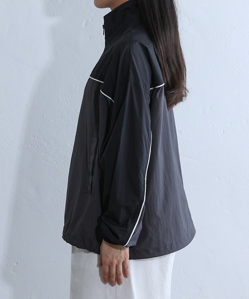 「COLONY 2139」 ナイロンブルゾン FREE パープル レディース_画像3