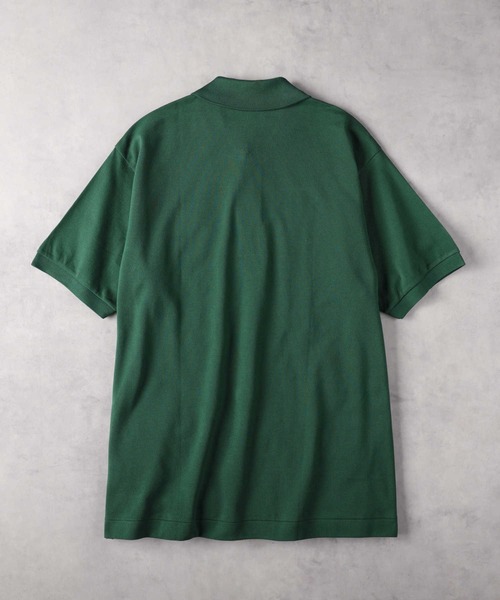 「LACOSTE」 半袖ポロシャツ X-LARGE グリーン メンズ_画像2