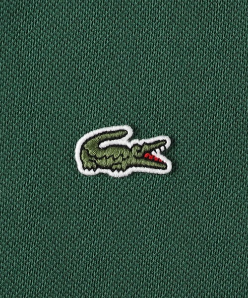 「LACOSTE」 半袖ポロシャツ X-LARGE グリーン メンズ_画像4