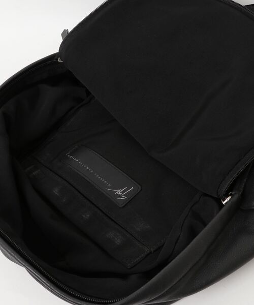 「Giuseppe Zanotti」 ワンポイントリュック - ブラック レディース_画像4
