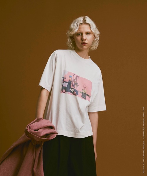 「soerte」 半袖Tシャツ 2 ブラック レディース_画像3