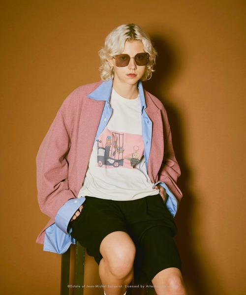 「soerte」 半袖Tシャツ 2 ブラック レディース_画像5