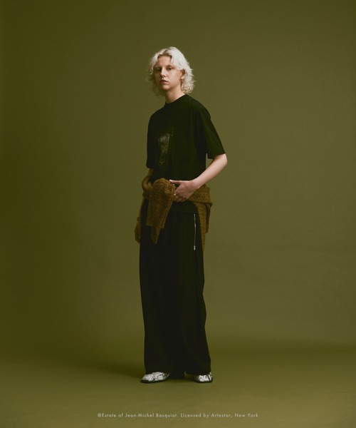 「soerte」 半袖Tシャツ 2 ブラック レディース_画像9