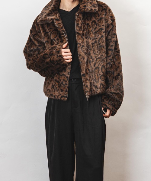 garsonwave（ギャルソンウェーブ） コート ジャケット ヒョウ柄