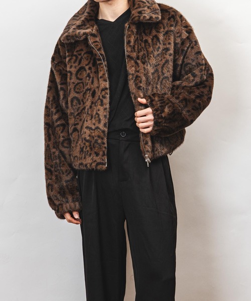 garsonwave（ギャルソンウェーブ） コート ジャケット ヒョウ柄