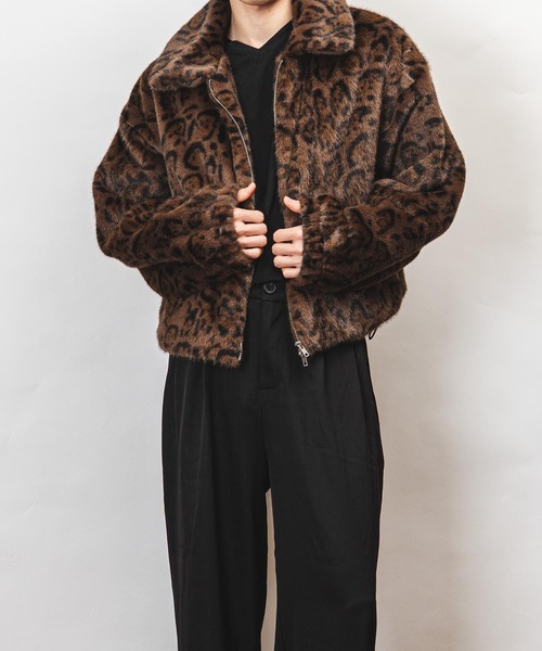 garsonwave（ギャルソンウェーブ） コート ジャケット ヒョウ柄