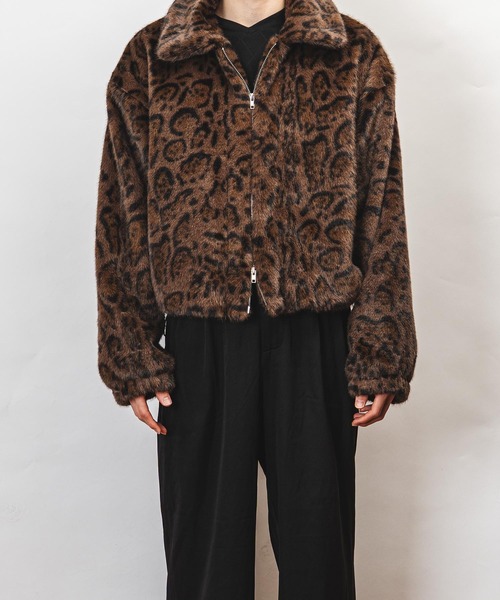 garsonwave（ギャルソンウェーブ） コート ジャケット ヒョウ柄