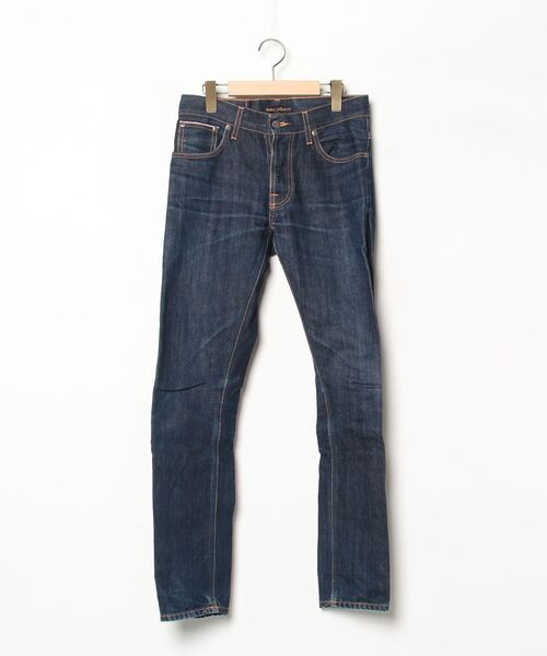【美品】Nudie Jeans ヌーディジーンズ　W30 L30 デニム 濃紺 Nudie Jeans（ヌーディージーンズ） デニムパンツ - ネイビー メンズ