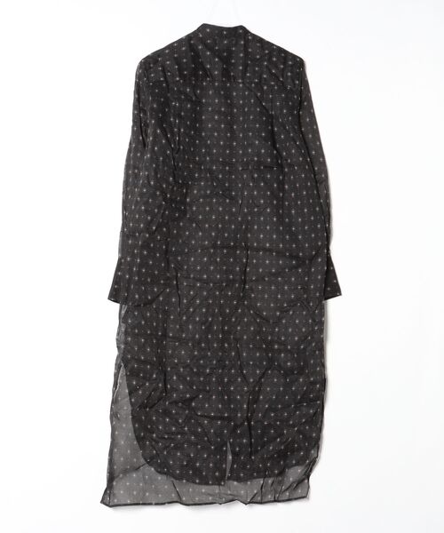 「SOULEIADO」 長袖ワンピース 36 ブラック系その他 レディース_画像2