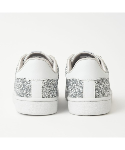 「+diana」 ローカットスニーカー 25.0cm シルバー レディース_画像4