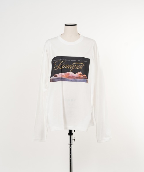 tシャツ Lonelyrest Long Sleeve T Shirt レディース メンズ